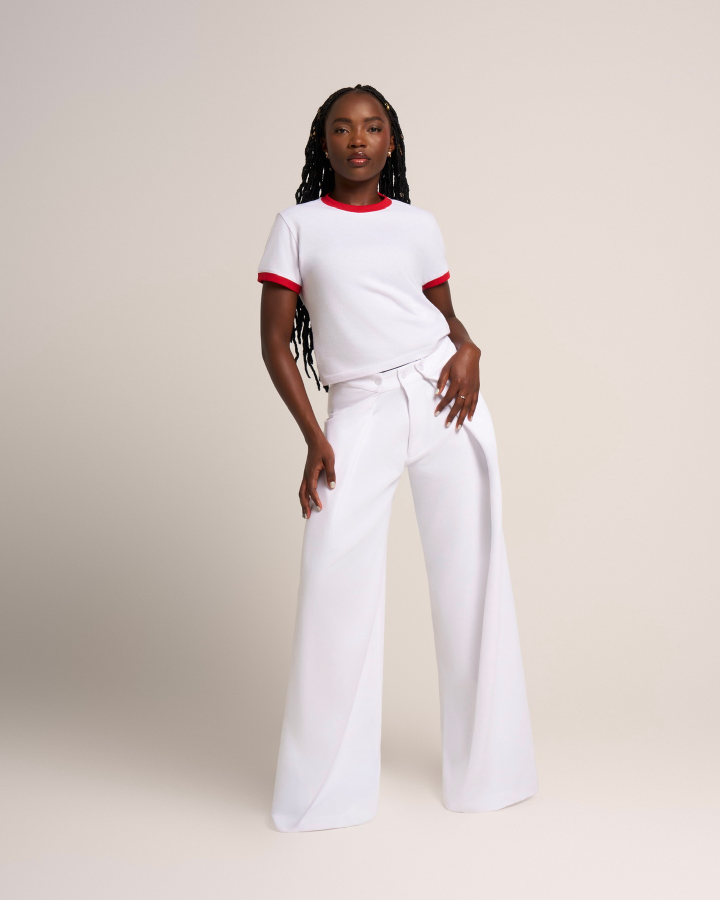 Flex Pleated Pants
