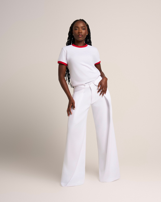 Flex Pleated Pants